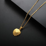 ZMFashion Lace Love Titanium Steel Pendant Jewelry