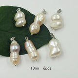 5PCS 11MM Natural Pearl Pendant