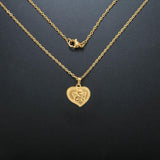 Love Pendant Stainless Steel DIY Charms for Jewelry Making