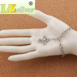 Filigree Heart Cross Clasp Charm Beads 15PCS C425