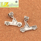 Transport Trucks Big Hole Beads 26.1x25.5mm 15Pcs