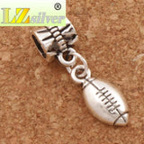 Sports Charm Beads 15pcs for Bracelets