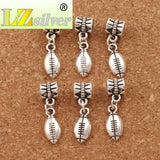 Sports Charm Beads 15pcs for Bracelets