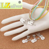Acoustic Guitar Charm Beads Tibetan Silver 12pcs B291
