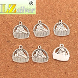 Cat Basket Charm Beads 16x17.3mm 45Pcs DIY Jewelry