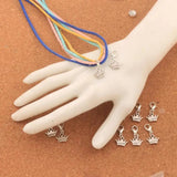 20pcs Princess Crown Charm Beads 23.9x13.2mm DIY Jewelry C029