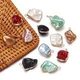 5pcs/Lot Irregular Rim Shell Charms Pendant for Jewelry Making