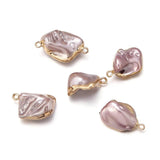 5pcs/Lot Irregular Rim Shell Charms Pendant for Jewelry Making