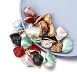 5pcs/Lot Irregular Rim Shell Charms Pendant for Jewelry Making