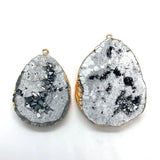 Irregular Shape Pendant Stone Crystal Jewelry Making Gift Accessories