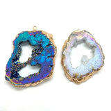 Irregular Shape Pendant Stone Crystal Jewelry Making Gift Accessories