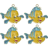 10pcs Fish Charms Pendant for DIY Earrings Keychain