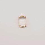 5PCS 19mm 11mm Square Glass Beads Jewelry Making Supplies Earrings Accessories