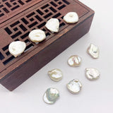Petal Shape Freshwater Pearl DIY Jewelry for Earrings Necklace