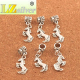 Energetic Horse Big Hole Beads Dangle European Bracelets 18Pcs