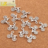 Bike Bicycle Charms Pendants for DIY Jewelry 50pcs