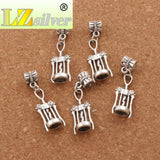 Wine Corkscrew Opener Big Hole Beads Zinc Alloy Dangle Fit Bracelets B285