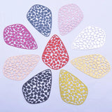 30pcs Brass Geometry Big Charms Pendant DIY Earring