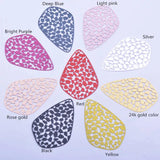30pcs Brass Geometry Big Charms Pendant DIY Earring