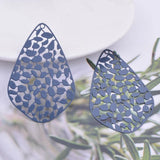 30pcs Brass Geometry Big Charms Pendant DIY Earring