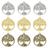 10pcs Tree of Life Alloy Metal Pendants DIY Jewelry Making A3-026