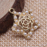 10pcs 20x18mm Star Charms for DIY Jewelry Making