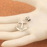 Nautical Anchor Hope Charm Beads Dangle Fit European Bracelets
