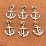 Nautical Anchor Hope Charm Beads Dangle Fit European Bracelets