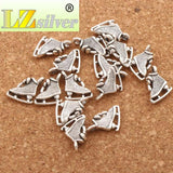 55pcs Ice Skating Grid Shoes Charm Beads Pendants DIY Jewelry L568