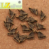 55pcs Ice Skating Grid Shoes Charm Beads Pendants DIY Jewelry L568
