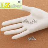 Motorcycle Spacer Charm Beads Pendants 24.5x14.3mm 20pcs