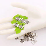 Tibetan Silver Fish Ocean Animal Spacer Charm Beads Alloy Jewelry Finding