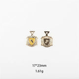 10pcs Enamel Robes Charm Clothes Jewelry Earring Bracelet Necklace Charms