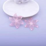 30pcs AB5789 45mm Filigree Flower Charms for Jewelry Making