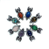 Abalone Shell Metal Eagle Pendant Necklace Charm DIY Jewelry