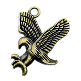 10pcs Antique Bronze Eagle Charms For Jewelry Making