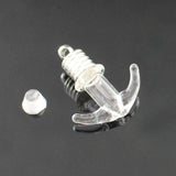 5PCS Anchor Name on Rice Glass Vial Pendant DIY Charms