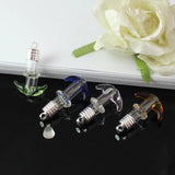 5PCS Anchor Name on Rice Glass Vial Pendant DIY Charms
