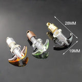5PCS Anchor Name on Rice Glass Vial Pendant DIY Charms
