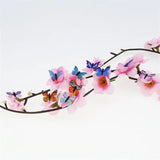 10PCS 3D Fabric Butterfly Wings Fridge Sticker Scrapbooking