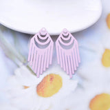 30pcs Brass Filigree Tassels Charms Earring Pendant DIY Jewelry Making