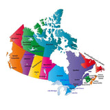 5 pcs Canada Map Charm Stainless Steel DIY Jewelry Making