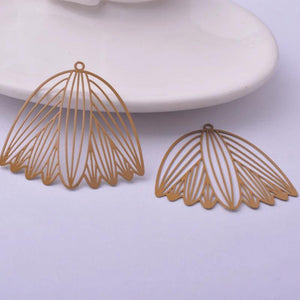 30pcs AB6212 37mm Arc Charms Pendant for DIY Jewelry Making