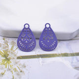 100pcs AC5414 Small Water Drop Charms Pendant DIY Jewelry Findings