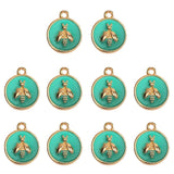 Enamel Bee Charm Set for DIY Jewelry Making
