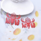 20pcs AD3550 Big Bull Dream Catch Charm Pendant Diy Jewelry Making