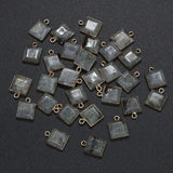 5 PCS Flash Labradorite Pendants 12x16 mm DIY Jewelry Making Accessories