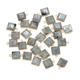 5 PCS Flash Labradorite Pendants 12x16 mm DIY Jewelry Making Accessories