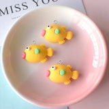 10Pcs Ocean Fish Resin Charms for Jewelry Making Pendants Diy Accessories