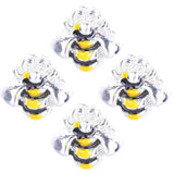 20Pcs Enamel Animal Butterfly Bee Owl Charms in Memory Locket Jewelry